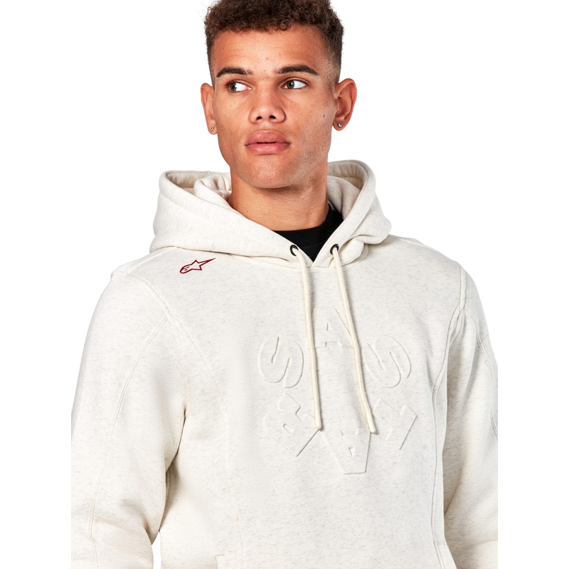 Sweat à capuche Alpinestars Substratus gris clair