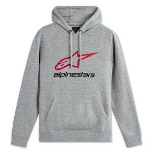 Alpinestars Always Hoodie 3 gris-rouge-noir