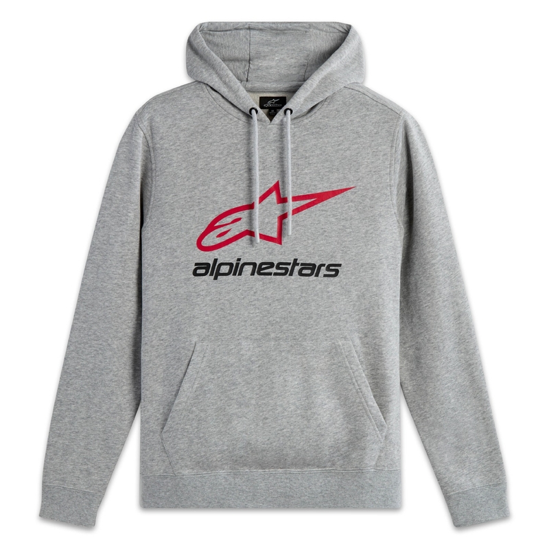 Alpinestars Always Hoodie 3 gris-rouge-noir