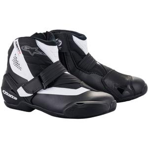 Bottes moto Alpinestars SMX-1 R noir-blanc