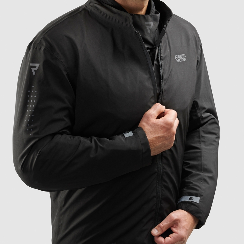 Veste imperméable Rebelhorn In &amp; Out HydraShield PRO noir