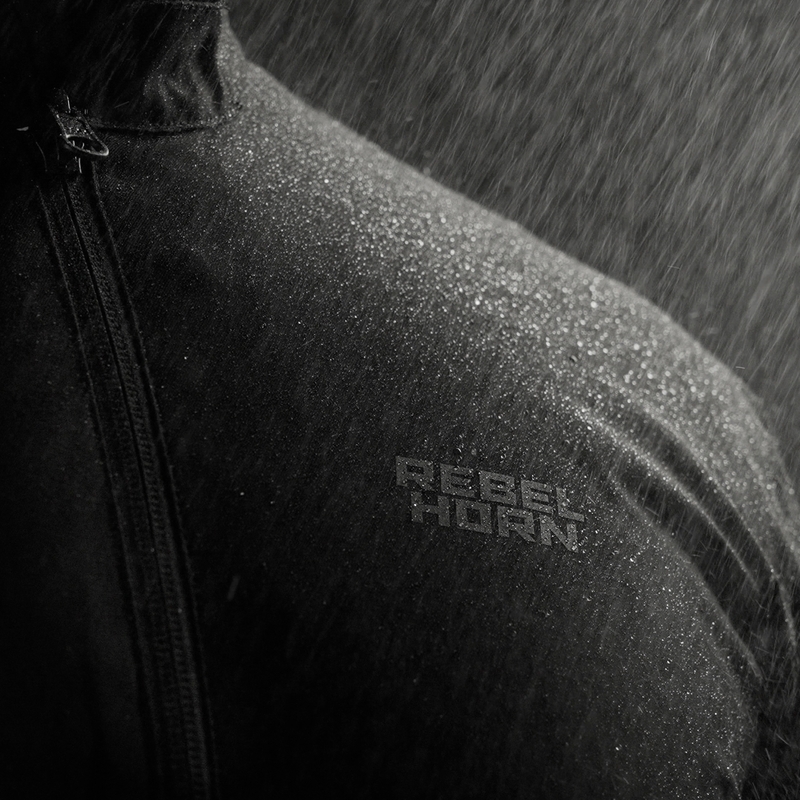 Veste imperméable Rebelhorn In &amp; Out HydraShield PRO noir