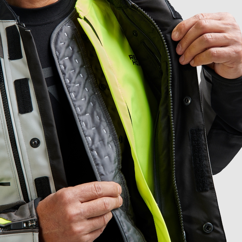 Veste imperméable Rebelhorn In &amp; Out HydraShield PRO jaune fluo