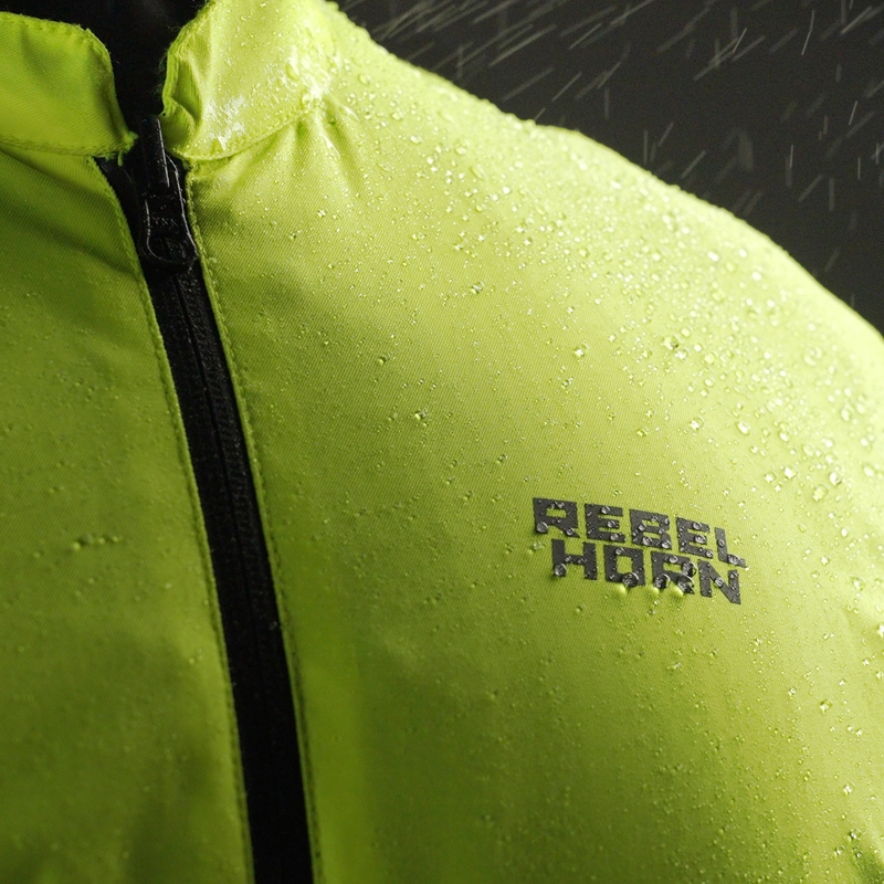 Veste imperméable Rebelhorn In &amp; Out HydraShield PRO jaune fluo