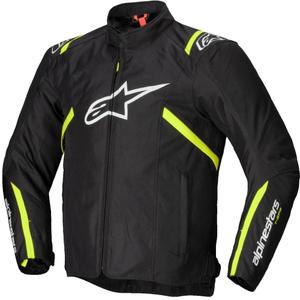 Blouson moto imperméable Alpinestars T-SPS 2 noir-blanc-jaune fluo