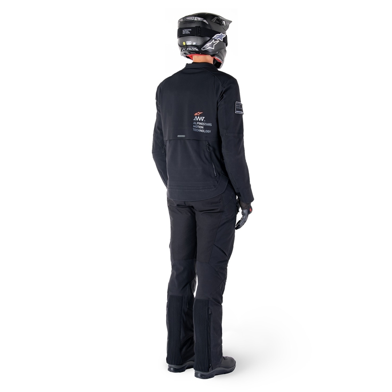 Veste de moto Alpinestars AMT-8 Stretch Drystar XF noir