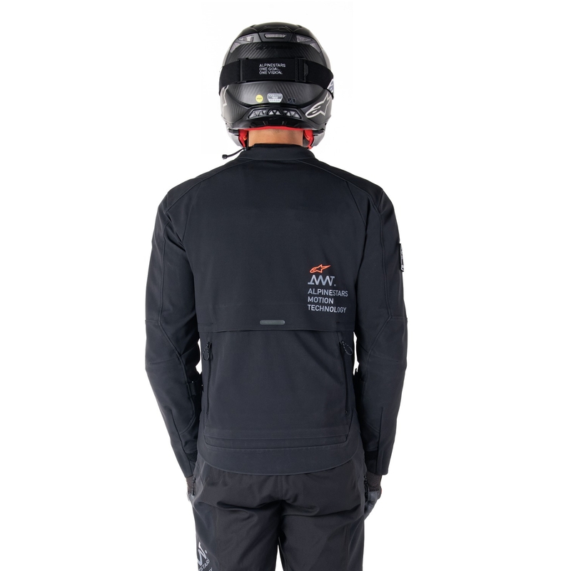 Veste de moto Alpinestars AMT-8 Stretch Drystar XF noir