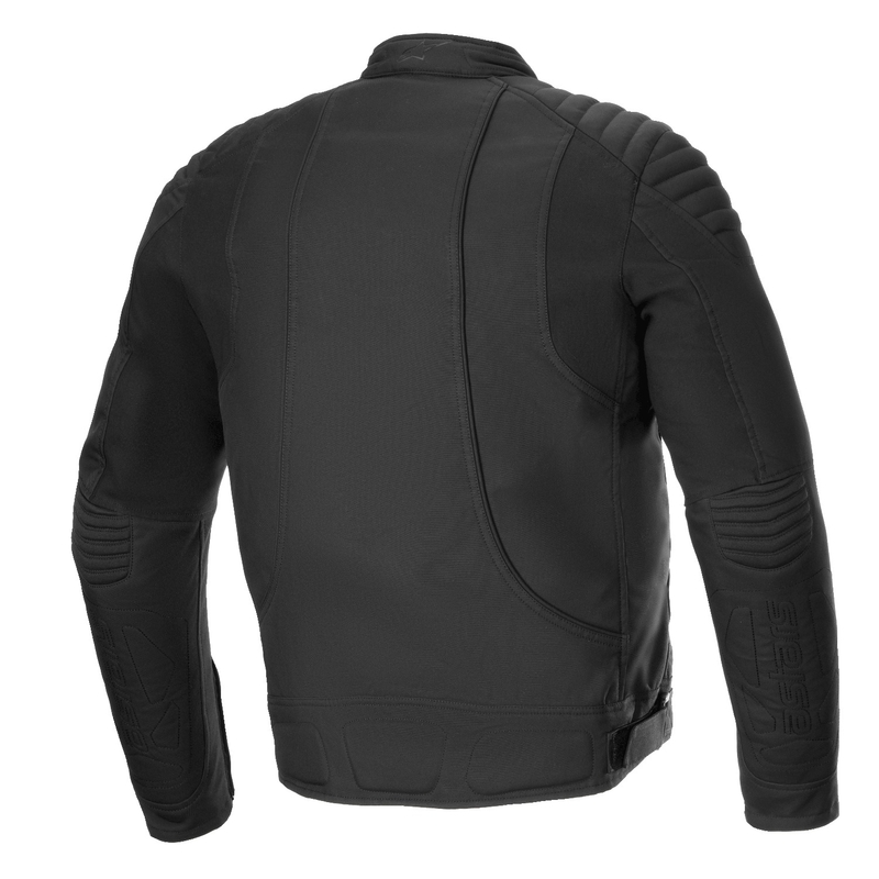 Blouson Moto Hydrofuge Alpinestars Clayton Noir-Noir
