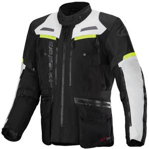 Blouson moto Alpinestars Bogota PRO Drystar noir-gris-jaune fluo