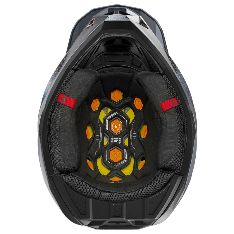 Casque cross Shot Lite Ultra mat holographique