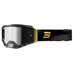 Lunettes cross Shot Core or-noir avec plexiglas iridium