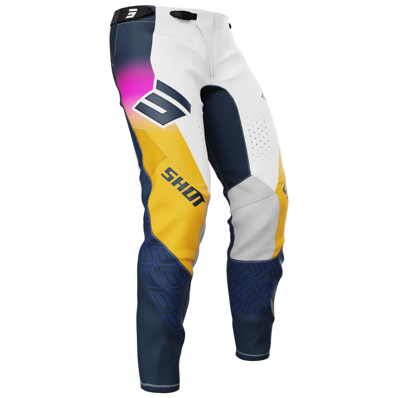 Pantalon cross Shot Aerolite Ultra bleu-orange-rose