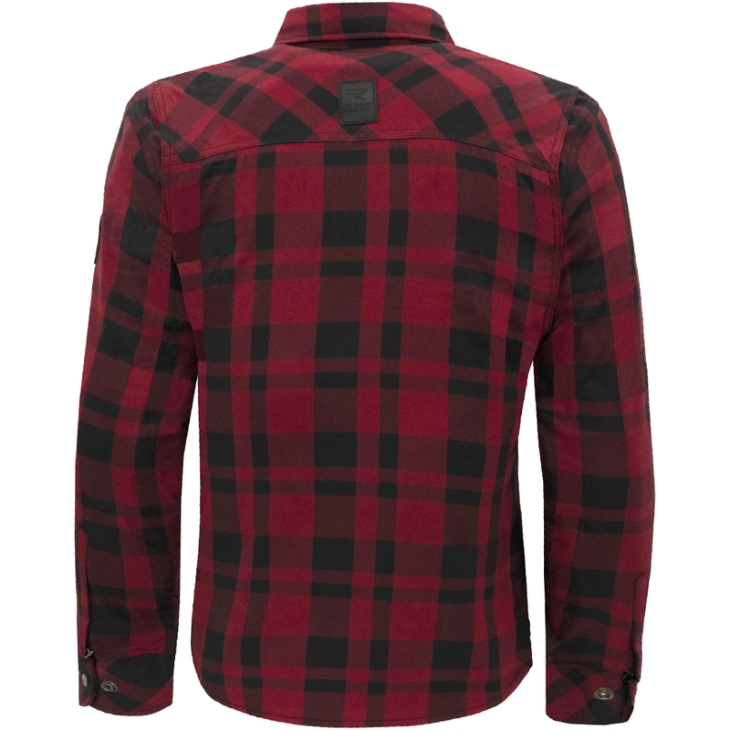 Chemise moto Street Racer Striker rouge