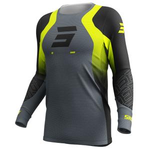 Maillot cross Shot Aerolite Ultra jaune fluo