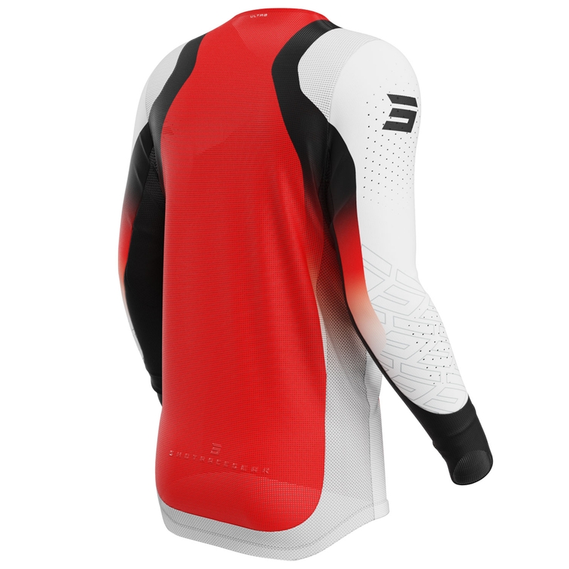 Maillot cross Shot Aerolite Ultra rouge