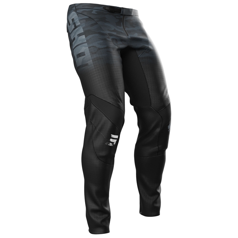 Pantalon motocross Shot Contact Tactic noir-gris