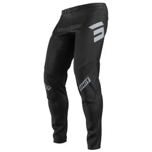 Pantalon moto cross Shot Contact Onyx noir-gris