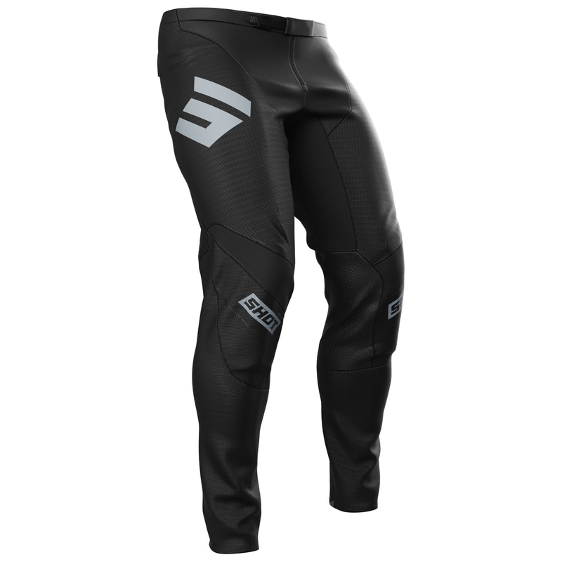 Pantalon moto cross Shot Contact Onyx noir-gris