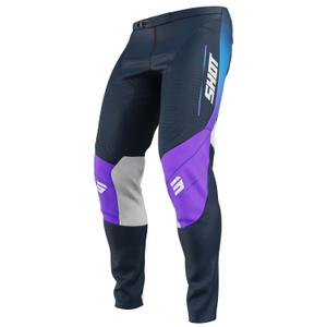 Pantalon motocross Shot Contact Apex bleu