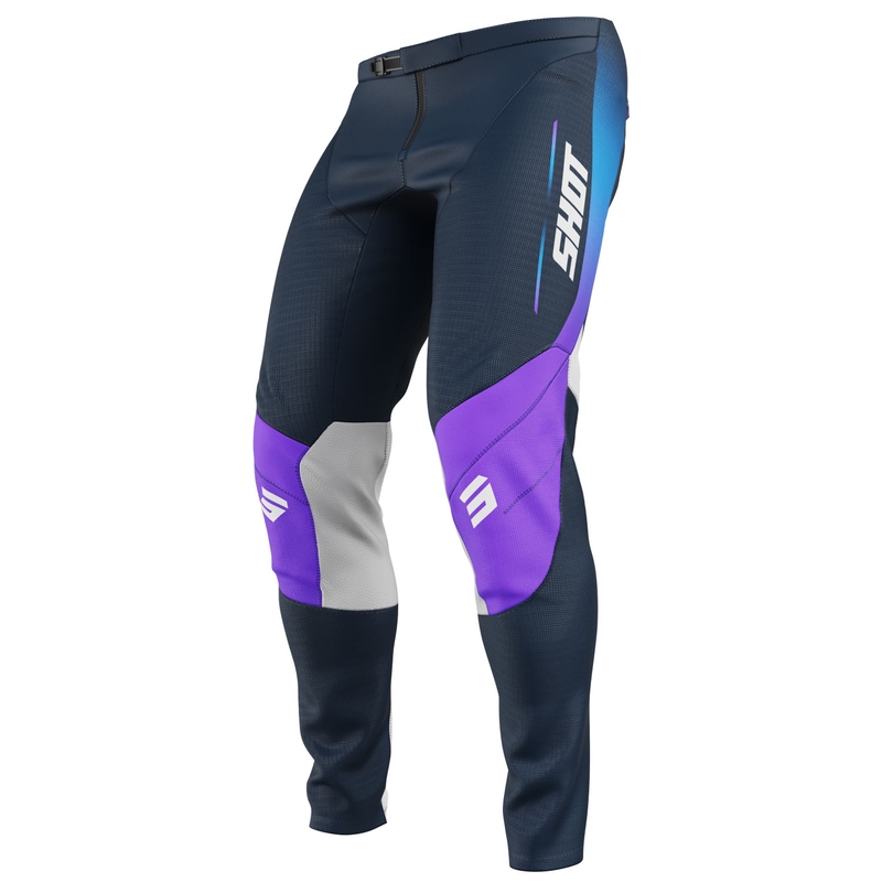 Pantalon motocross Shot Contact Apex bleu