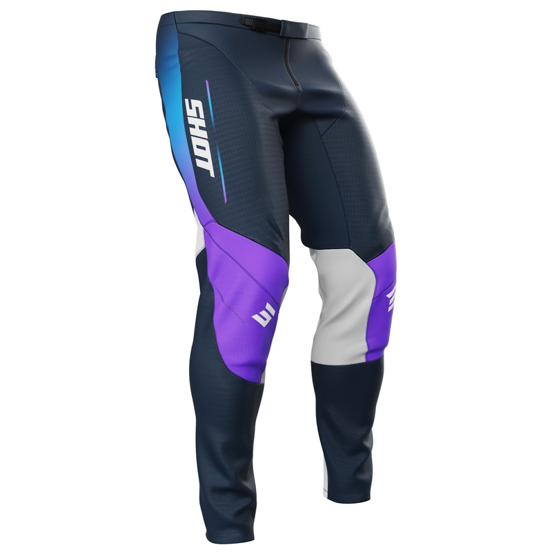 Pantalon motocross Shot Contact Apex bleu