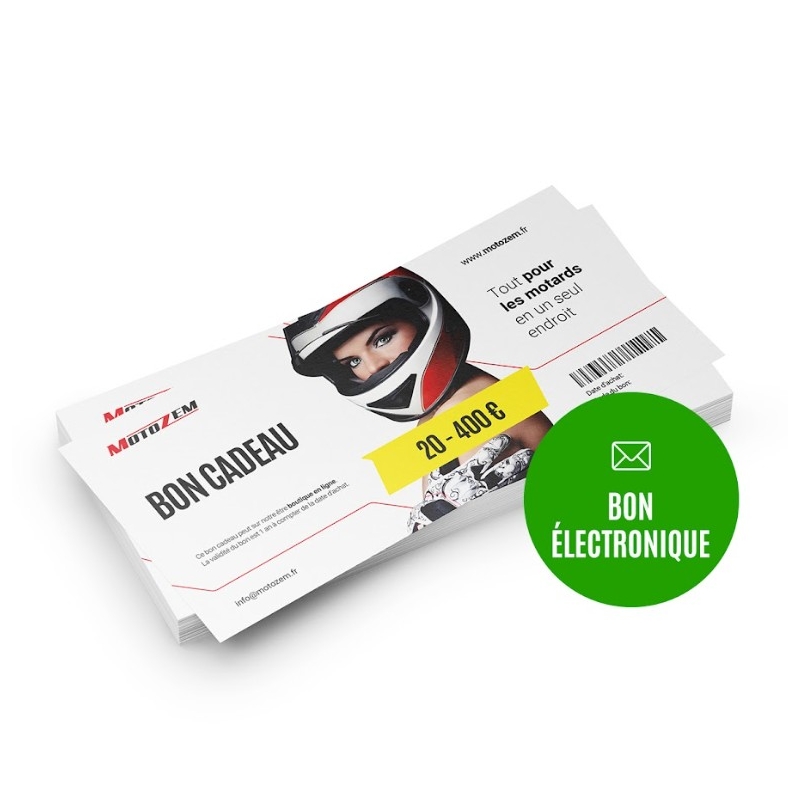 Bon cadeau électronique MotoZem