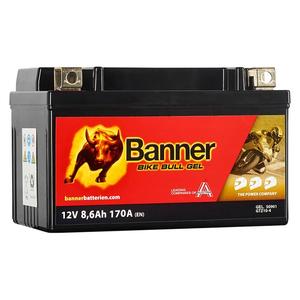 Batterie moto gel Banner Bike Bull GEL 509 01/BGTZ10-S - GTZ10-S 12V, 8.6Ah, 170A