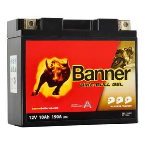 Batterie moto gel Banner Bike Bull GEL 510 01/BGT12B-4 - GT12B-4 12V, 10Ah, 190A