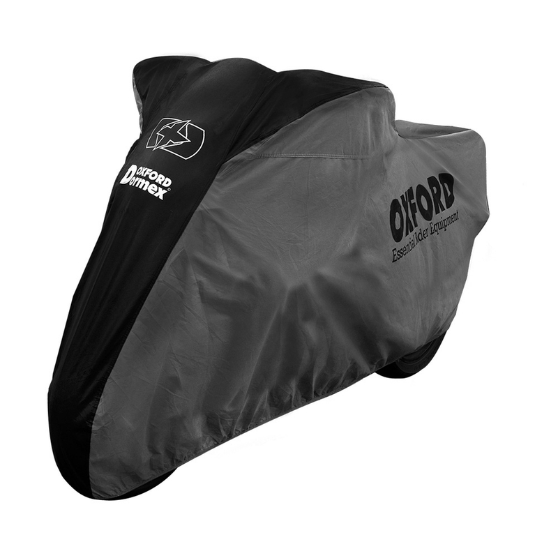 Housse intérieure de moto Oxford Dormex noir-gris