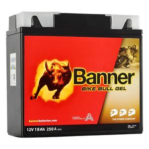 Batterie moto gel Banner Bike Bull GEL 521 01/BG12-19 - G12-19 12V, 18Ah, 250A