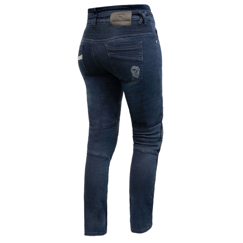 Jean crop femme Street Racer Spike II bleu