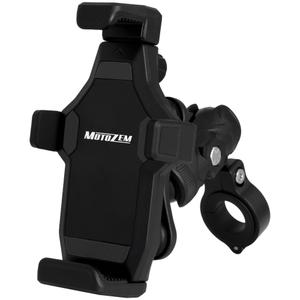 Support moto anti-vibration avec serrure Motozem M25-1 noir