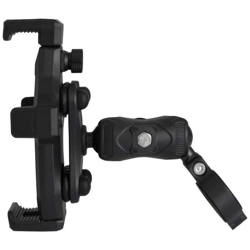 Support anti-vibrations pour moto avec verrouillage MotoZem Grip PRO noir
