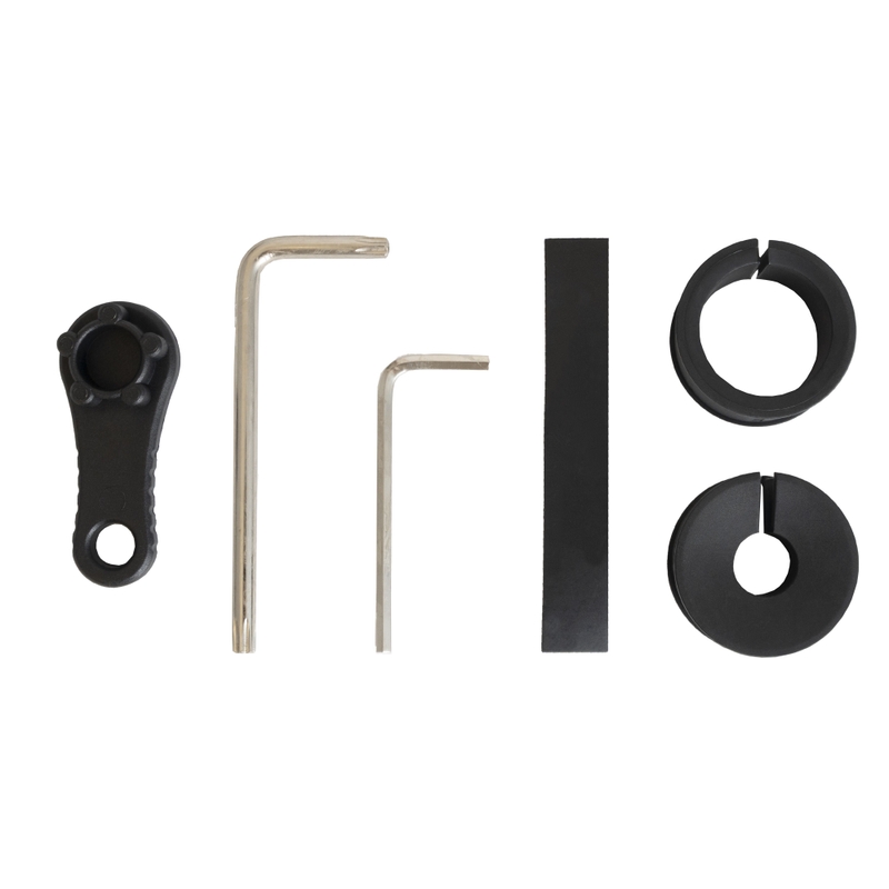 Support anti-vibrations pour moto avec verrouillage MotoZem Grip PRO noir