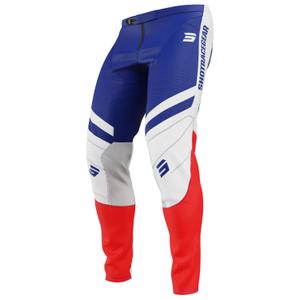 Pantalon cross Shot Contact Mythic bleu-rouge