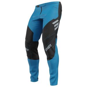 Pantalon motocross Shot Contact Shield bleu