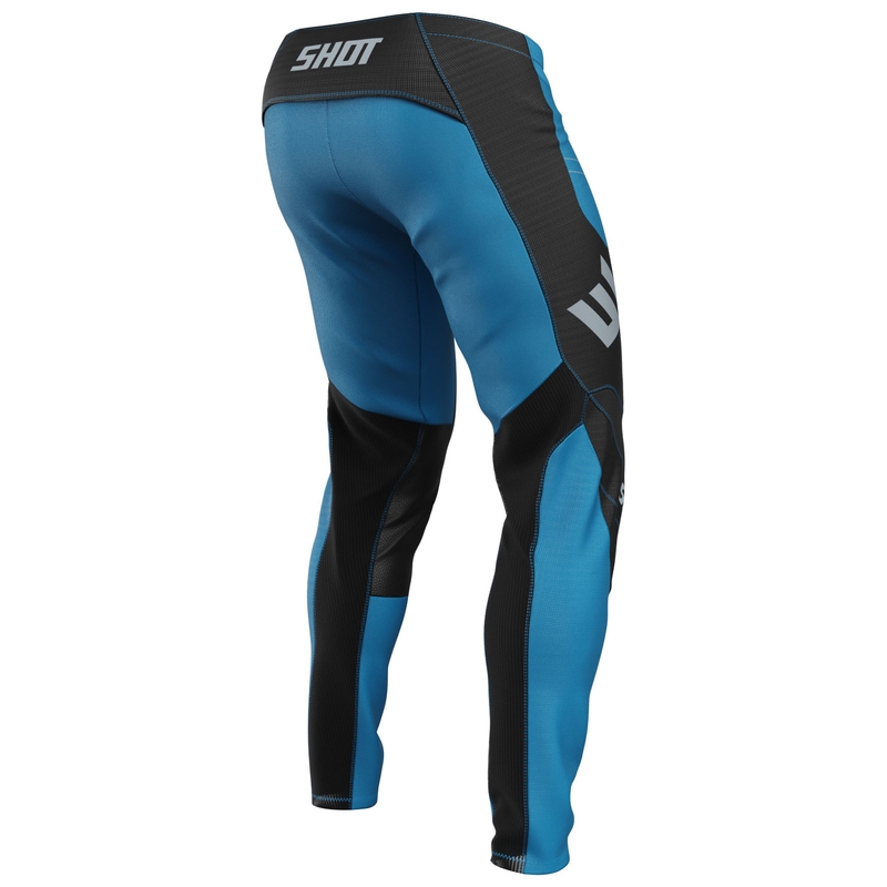 Pantalon motocross Shot Contact Shield bleu