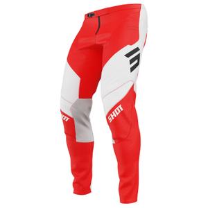 Pantalon moto cross Shot Contact Shield rouge