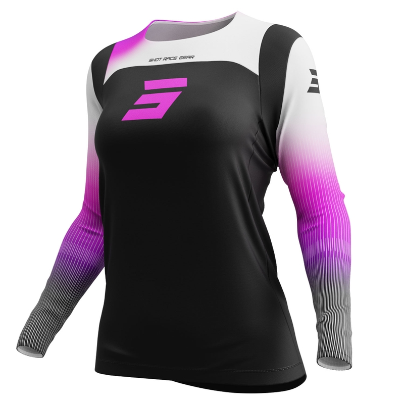 Maillot motocross femme Shot Contact Hera rose