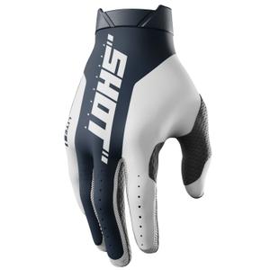 Gants de motocross Shot Lite Pro bleu