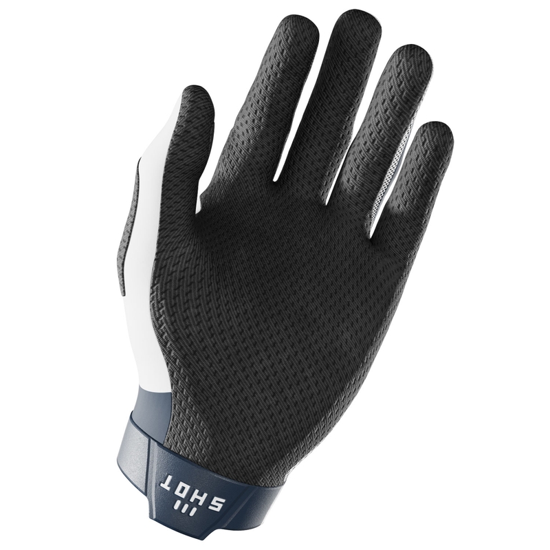 Gants de motocross Shot Lite Pro bleu