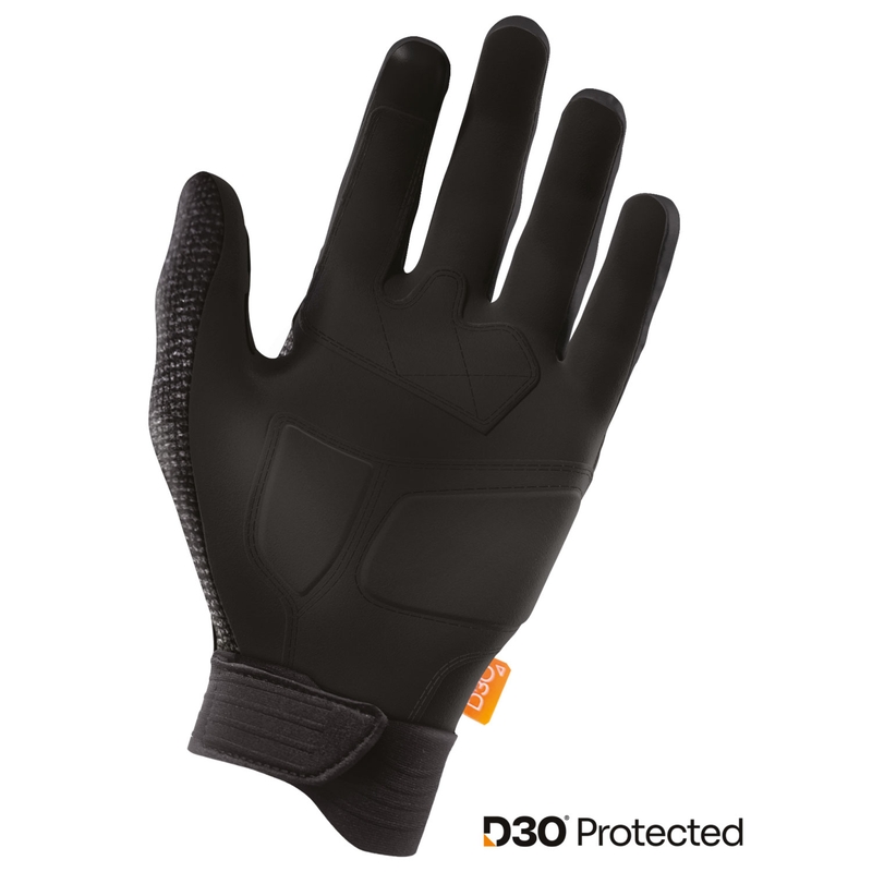 Gants de motocross Shot Guard D3O® noirs