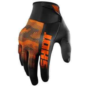 Gants cross Shot Drift Tactic orange fluo
