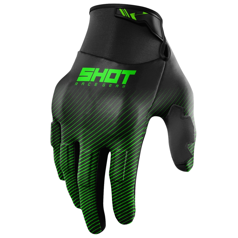 Gants cross Shot Drift Rim vert
