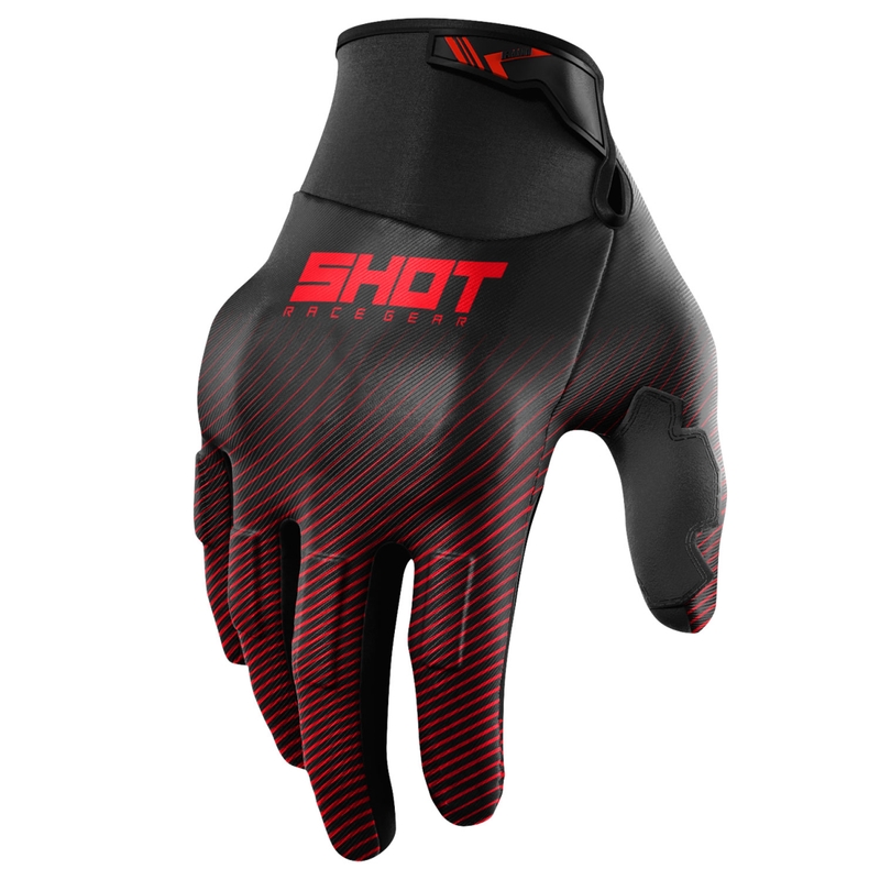 Gants cross Shot Drift Rim rouge
