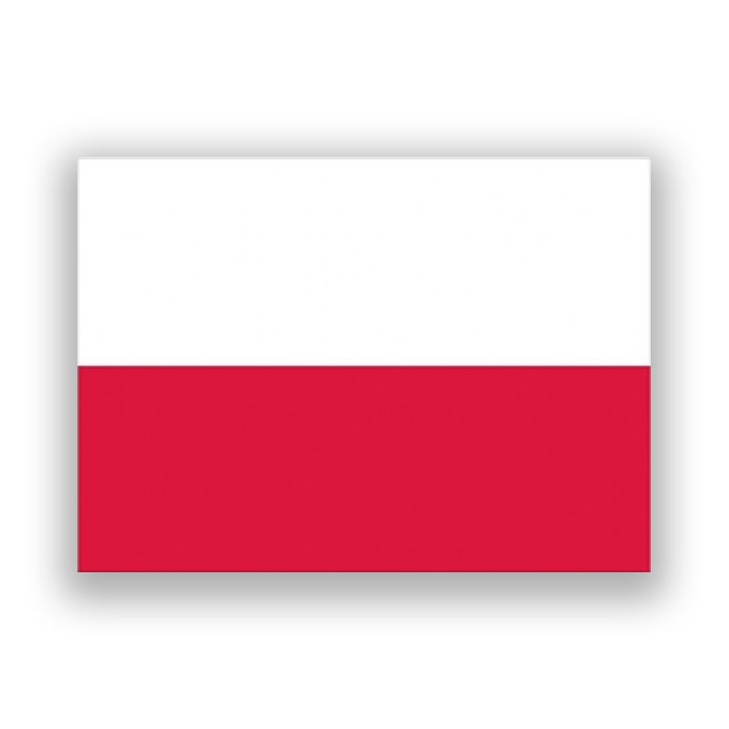 Autocollant Pologne