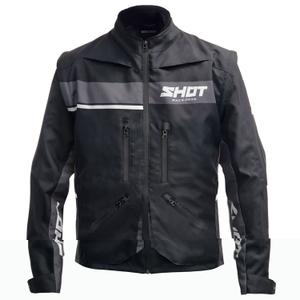 Veste moto Shot Contact Assault 2.0 noir-blanc
