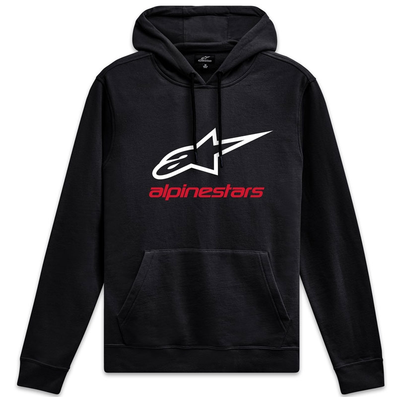 Sweat Alpinestars Always 2.0 noir-blanc-rouge