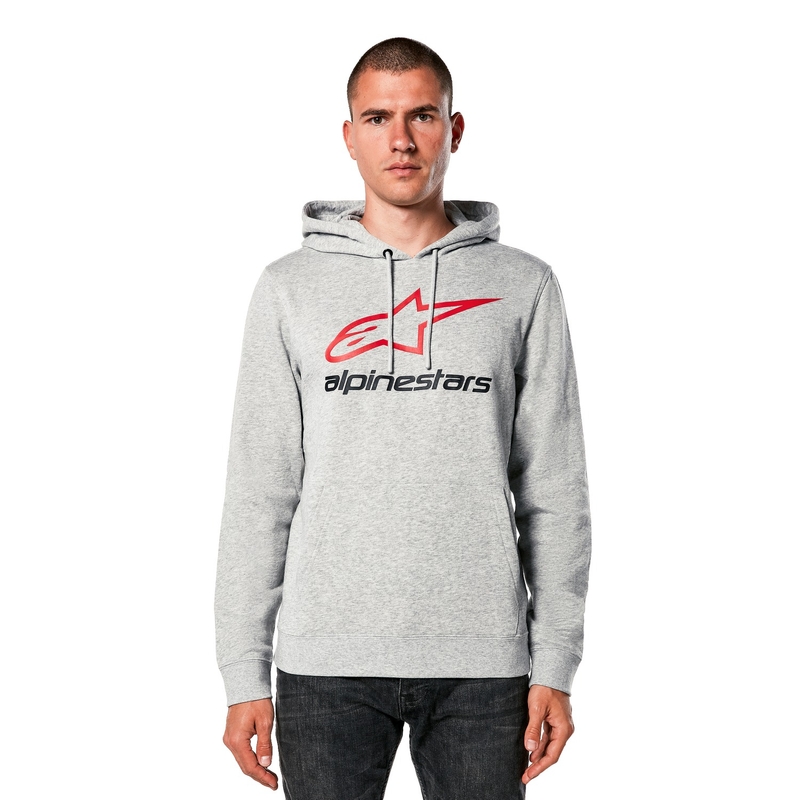 Sweat Alpinestars Always 2.0 gris-rouge-noir