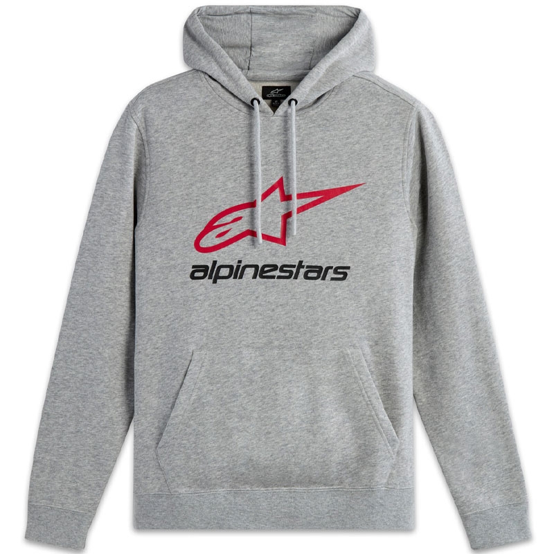 Sweat Alpinestars Always 2.0 gris-rouge-noir